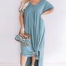 Just My Type T-Shirt Maxi In Light Slate  Curves Image - 1
