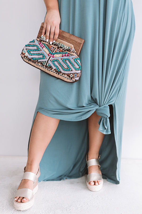 Just My Type T-Shirt Maxi In Light Slate  Curves Image - 1