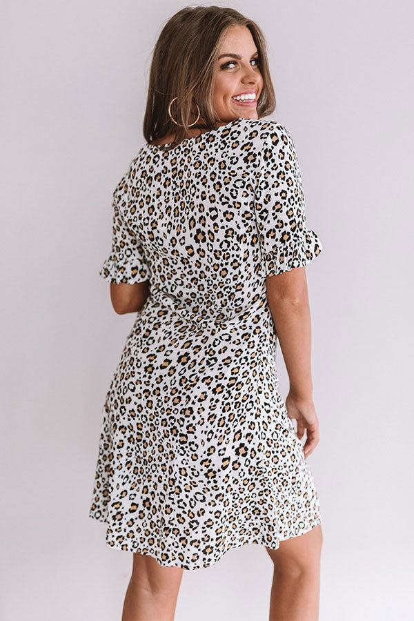 Casual Convo Leopard Dress Image - 4