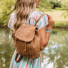Athens Adventure Woven Backpack In Brown Image - 1