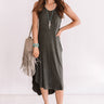 Southern Simplicity Midi In Charcoal Image - 1