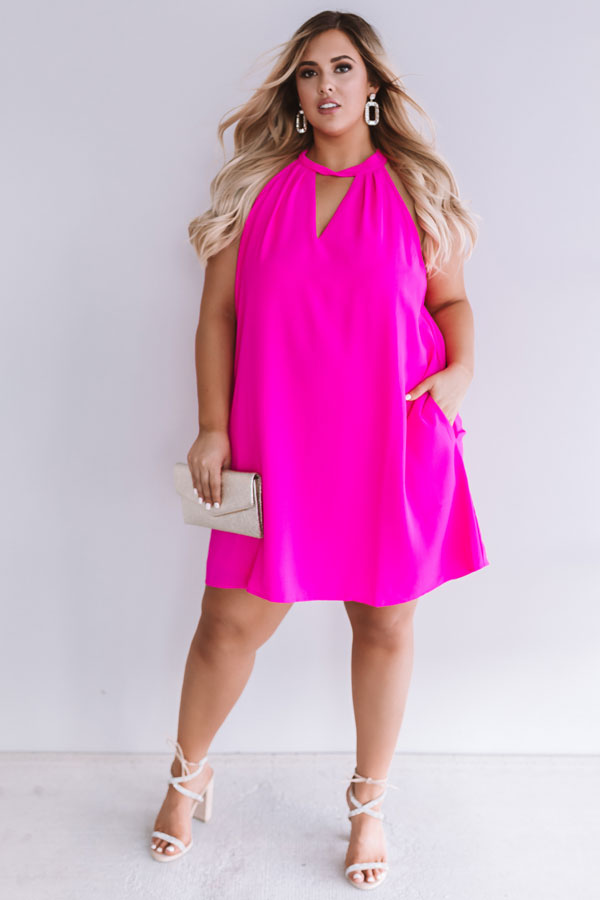 Dare To Shine Shift Dress Curves Image - 1