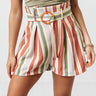 Orange County Crush High Waist Shorts Image - 1