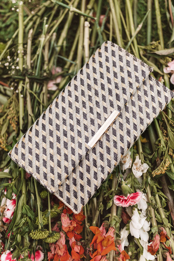 Casual Elegance Clutch In Royal Plum Image - 2