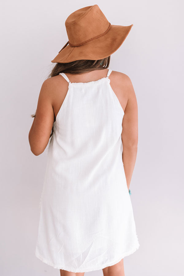 Hollywood Insider Shift Dress In Ivory Image - 5