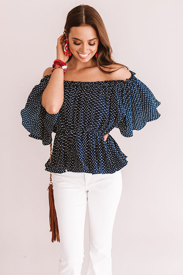 Italian Sunsets Off Shoulder Top Image - 2