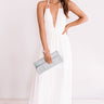 Two Steps And Twirls Halter Maxi In Cream Image - 1