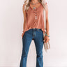 Hey, Sweetheart Shift Tank In Rustic Rose Image - 1