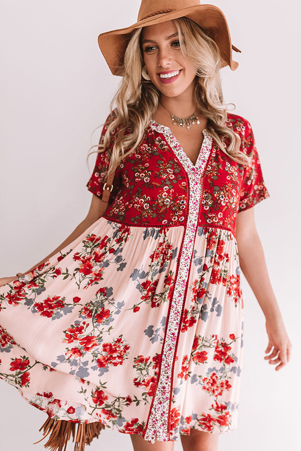 Brooklyn Heights Floral Babydoll Dress Image - 2