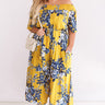 Floral Fields Jumpsuit  Curves Image - 1