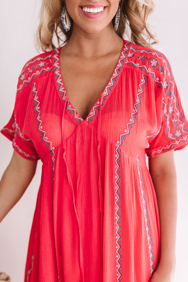 Amalfi Romance Babydoll Midi Image - 2