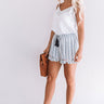 Sun, Sea, And Sand Crochet Tank In White Image - 1
