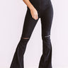 The Blakely High Waist Flares In Black Image - 1