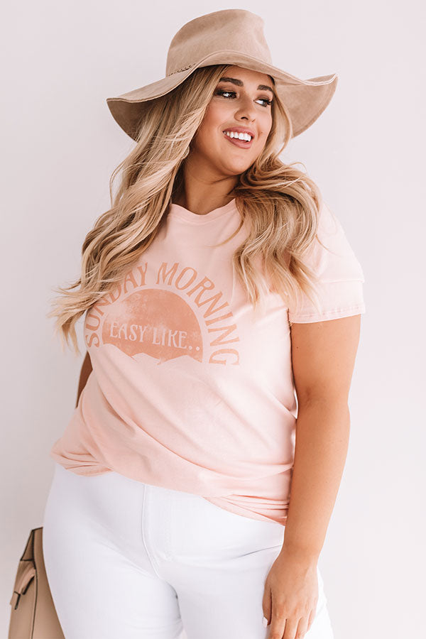 Sunday Morning Shift Tee  Curves Image - 3