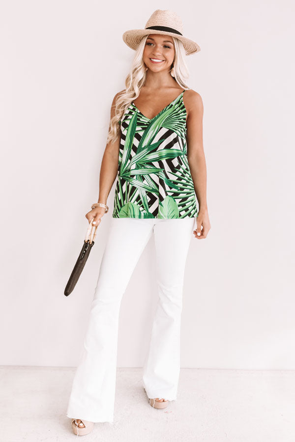 Bahama Breezy Floral Tank Image - 1