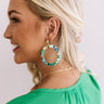 San Tropez Earrings In Green Image - 1