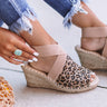 The Ashlyn Espadrille Wedge In Leopard Image - 1