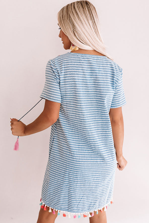 Margaritas In Hand Embroidered Shift Dress • Impressions Online Boutique