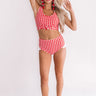 Southern Sweetheart Midrise Gingham Bikini Bottoms Image - 1
