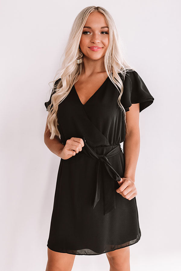 Venture To The Venue Dress In Black Image - 2