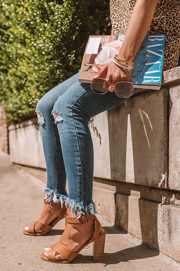 The Celeste Heel In Brown Image - 2
