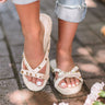 The Tessa Studded Sandal in Iced Latte Image - 1