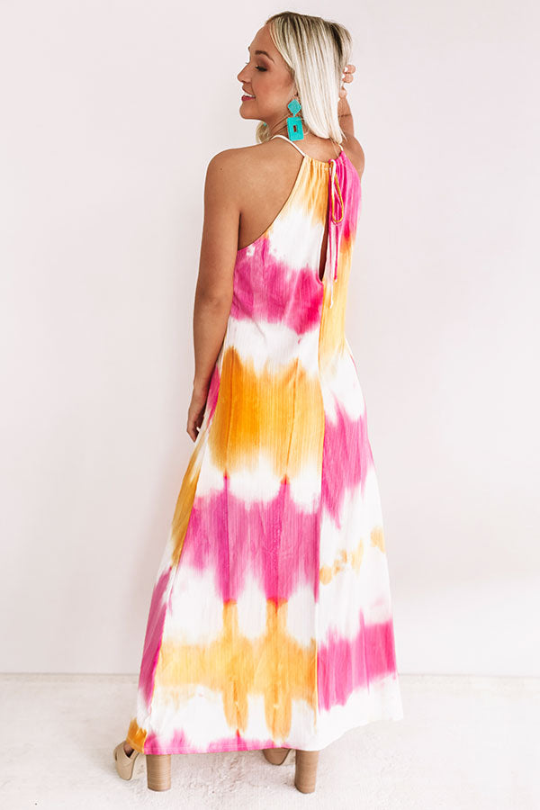 Say It Ain't Soho Tie Dye Maxi Image - 5