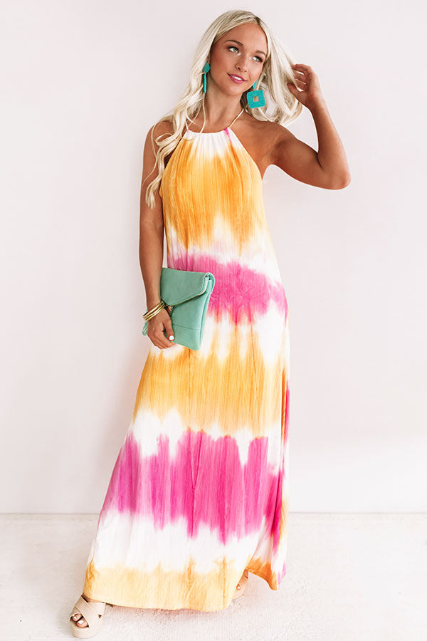 Say It Ain't Soho Tie Dye Maxi Image - 1