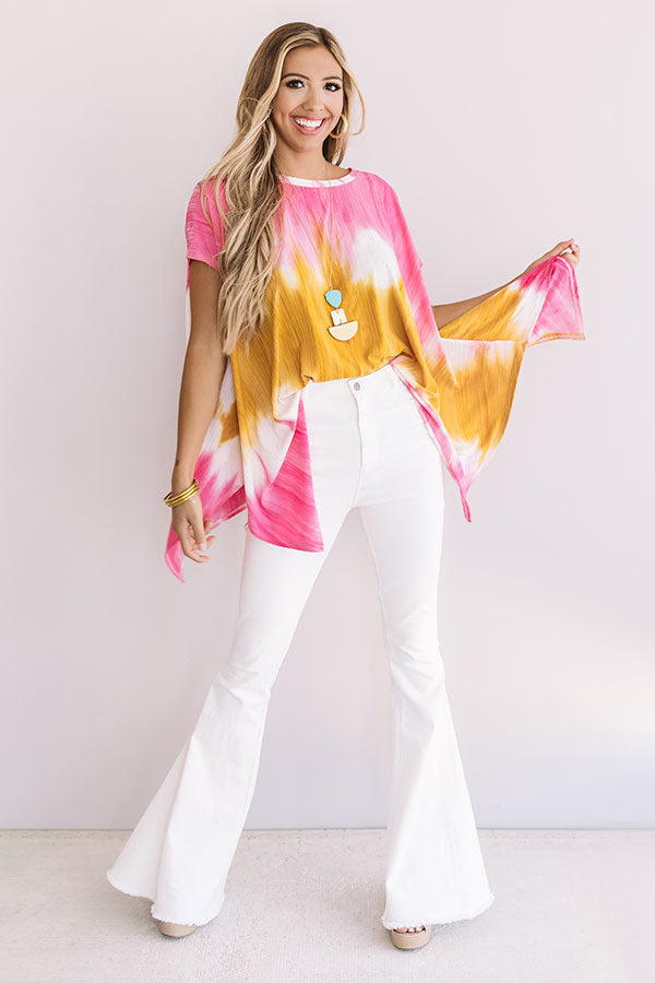 Say It Ain't Soho Tie Dye Shift Top Image - 1