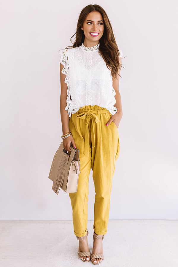 A Touch Of Sugar Crochet Top Image - 1