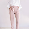 Passport In Hand Trousers in Dusty Blush Image - 1