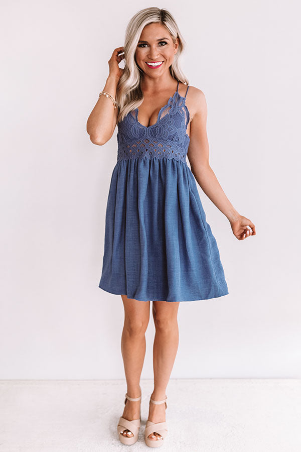 Swooning Over You Lace Dress Image - 4