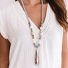 Sea To It Semi Precious Necklace in Periwinkle Image - 1