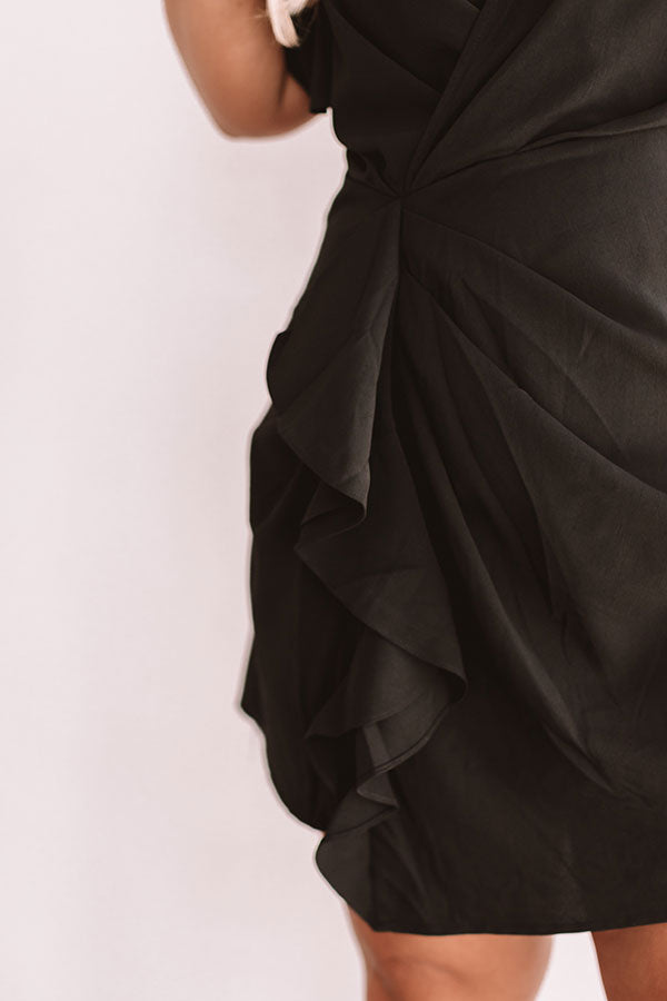 VIP List Ruffle Dress Curves Image - 3