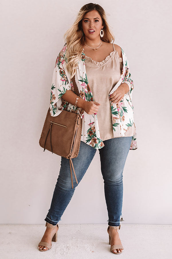 Summer Abroad Floral Overlay  Curves Image - 1