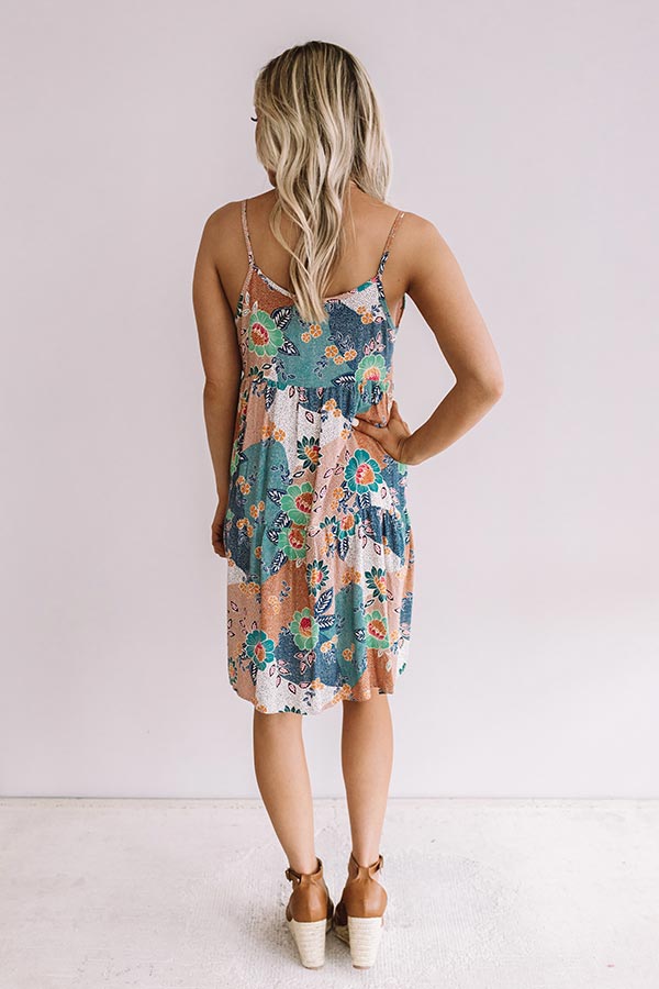 Manhattan Bouquet Floral Dress Image - 4