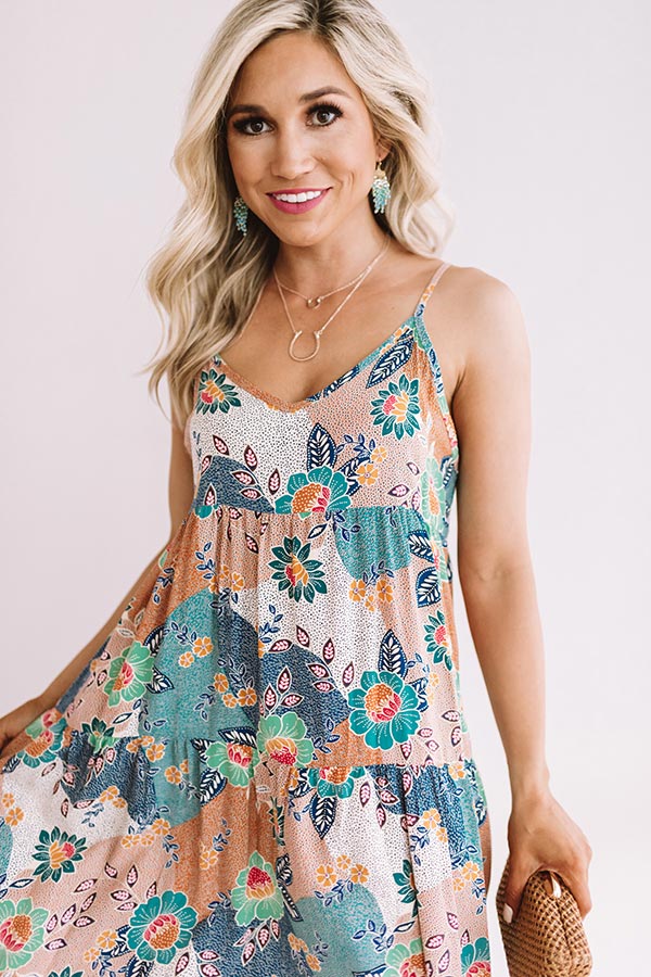 Manhattan Bouquet Floral Dress Image - 3