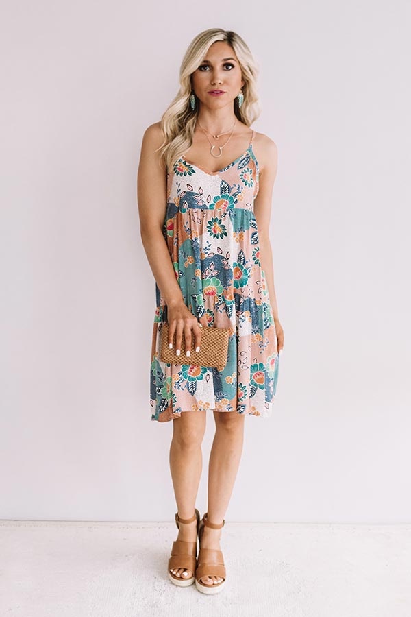 Manhattan Bouquet Floral Dress Image - 2