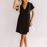 Rooting For You Babydoll Dress in Black Image - 1