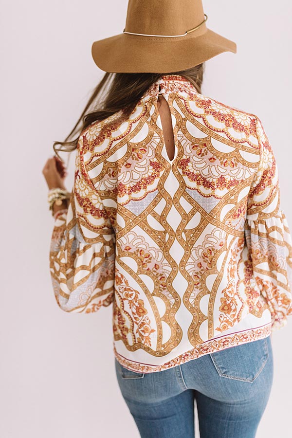 Epic Adventure Chiffon Top Image - 5