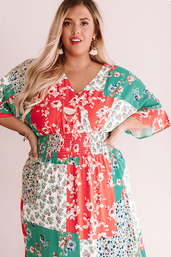 Daisy Delight Smocked Maxi Curves Image - 2