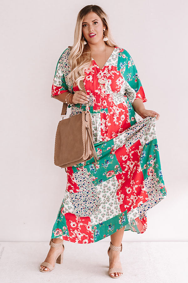 Daisy Delight Smocked Maxi Curves Image - 3