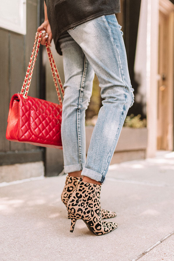 The Trixie Leopard Bootie Image - 5