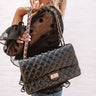 Set For Success Quilted Crossbody In Black Image - 1