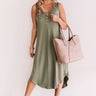 Haute Destination T-Shirt Midi In Sage Image - 1