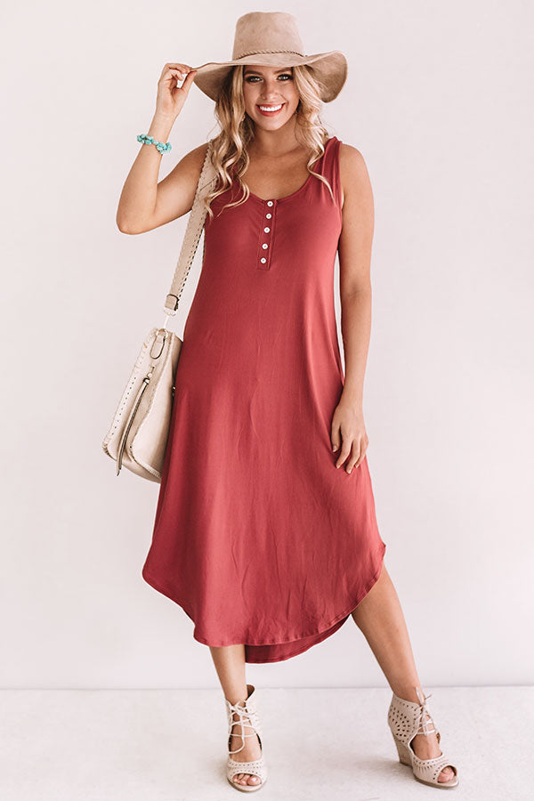 Haute Destination T-Shirt Midi In Rose Image - 1