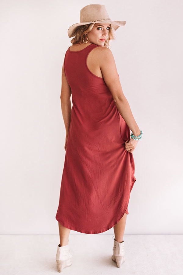 Haute Destination T-Shirt Midi In Rose Image - 4