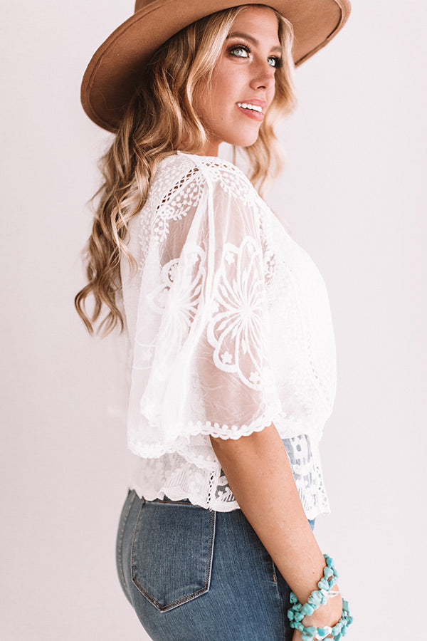 Delightful Days Crochet Top Image - 2