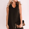 Frolic In France Shift Dress in Black Image - 1