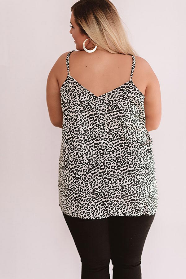 Seriously Chic Leopard Shift Tank Curves Image - 4
